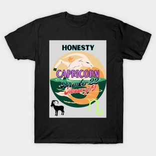 Astrology signs capricorn symbols T-Shirt